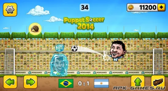 Puppet soccer 2014 на Андроид
