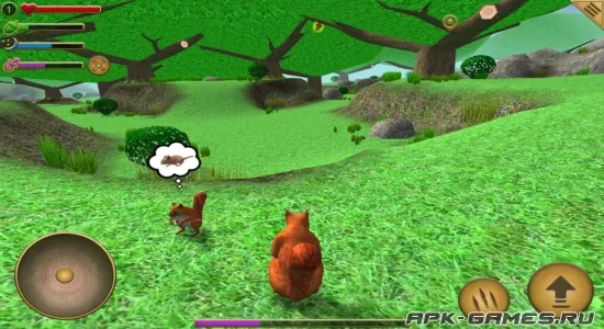Squirrel Simulator на Андроид