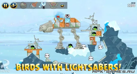 Angry Birds Star Wars на Андроид