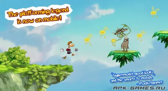 Rayman Jungle Run на Андроид