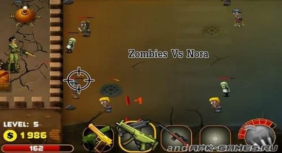 Zombies vs Nora на Андроид