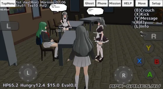 School Girls Simulator на Андроид