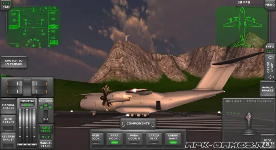 Turboprop Flight Simulator 3D на Андроид