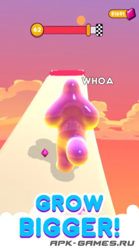 Blob Runner 3D на Андроид